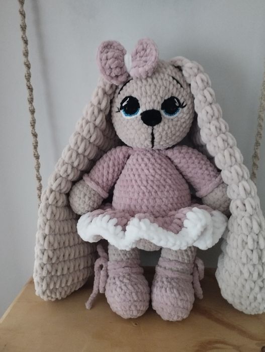 Królik na szydełku