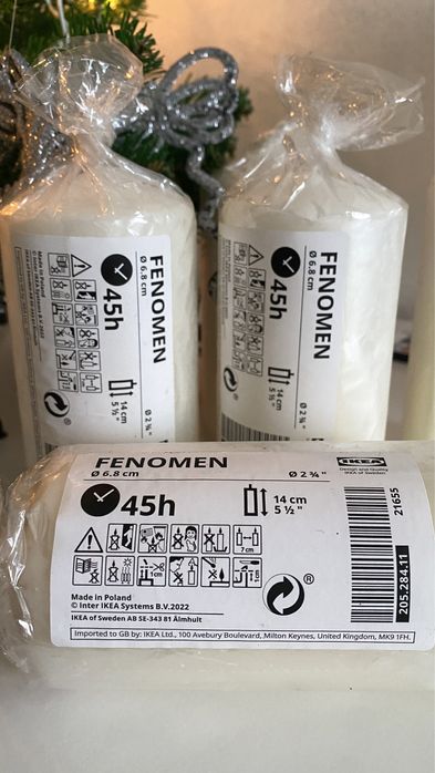 Свічки  IKEA Fenomen