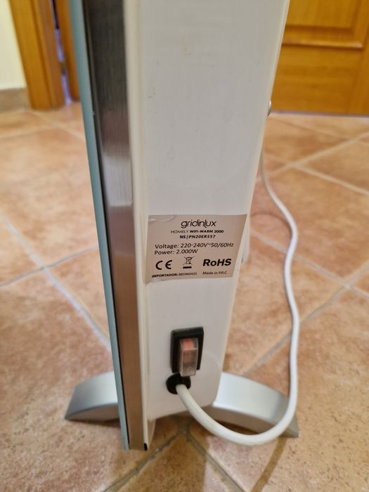 Aquecedor com Wi Fi