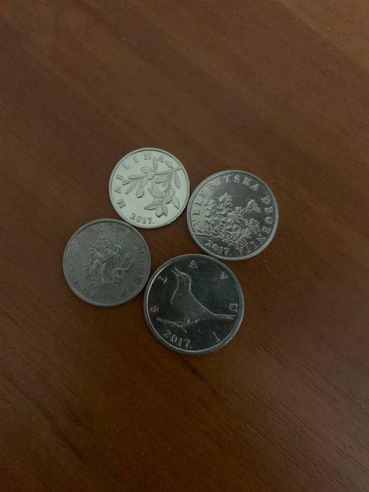 Монети ЗСУ, євро різних країн, Чехія, Хорватія, обмін