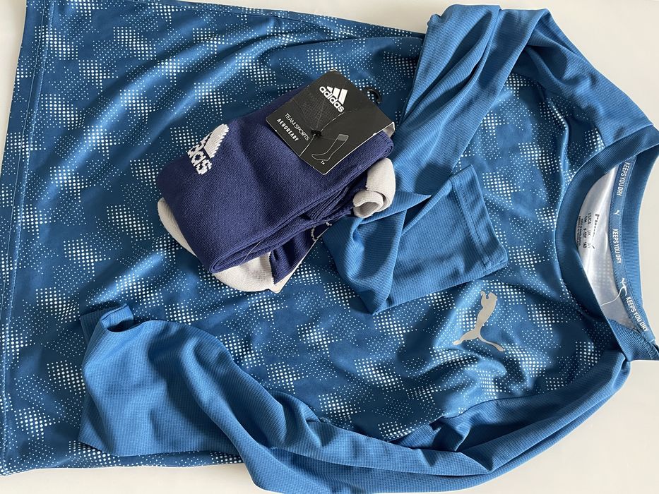 Nowe ubrania piłkarskie 9-10 lat