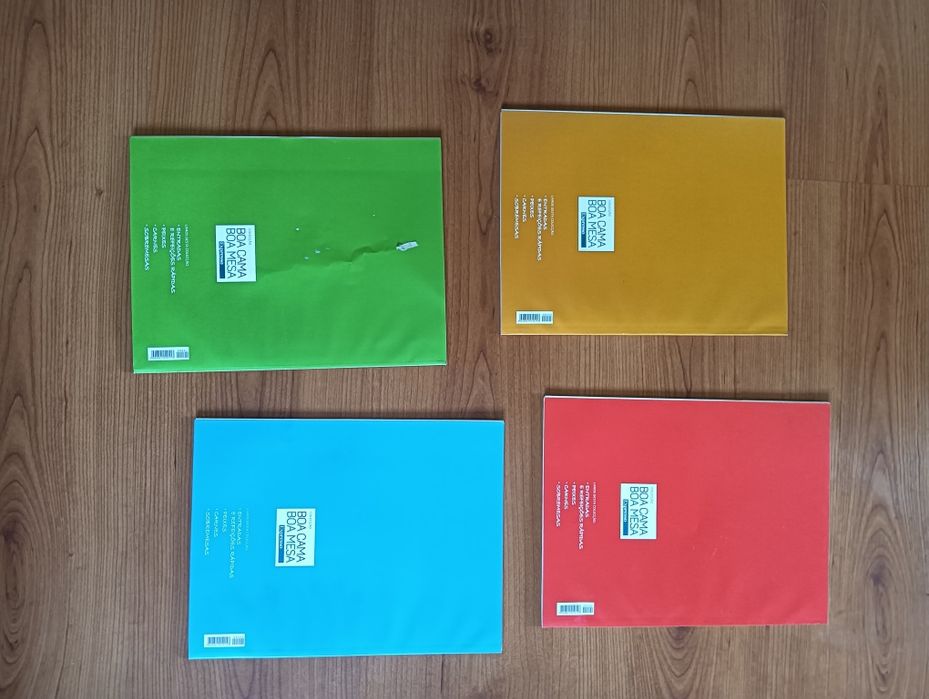 Conjunto completo de 4 livros "Boa Cama Boa Mesa" - Chef José Avillez