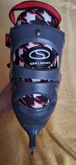 Łyżwy SMJ Sport regulowane 34-37