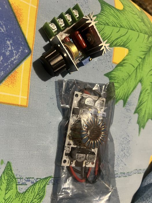 Регулятор обертів. Певишающий модуль преобразователь.