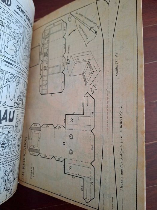 Flecha 2000 - 6 volumes de revistas de banda desenhada 1985