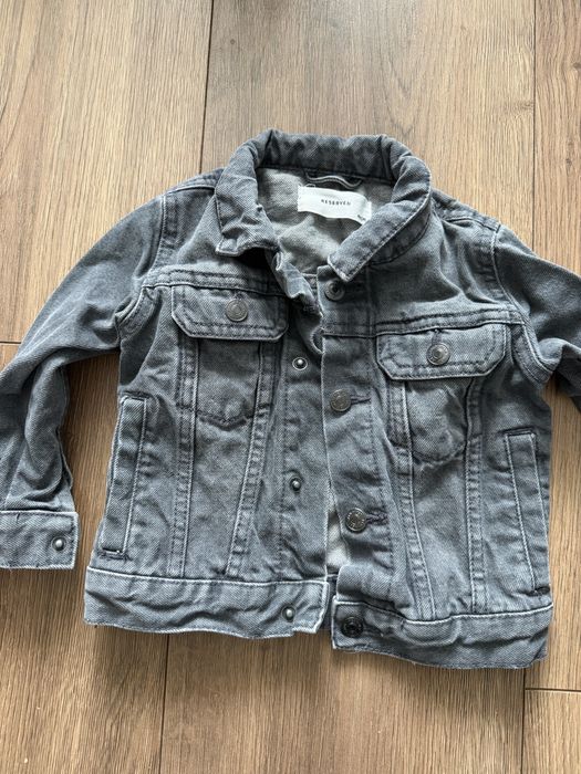 Kurteczka kurtka jeansowa szara reserved 86