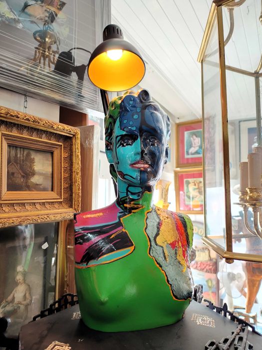 Candeeiros Mesa Manequins Arte