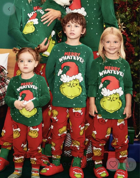 Дитяча новорічна піжама