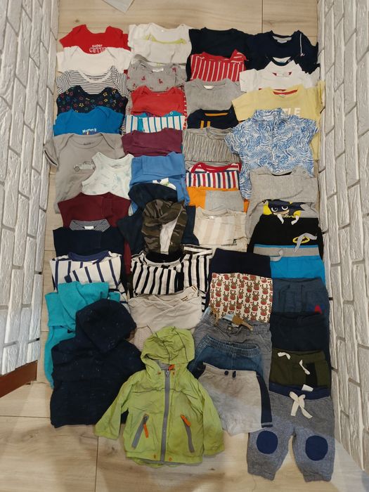 Paczka ubrań dla chłopczyka 74