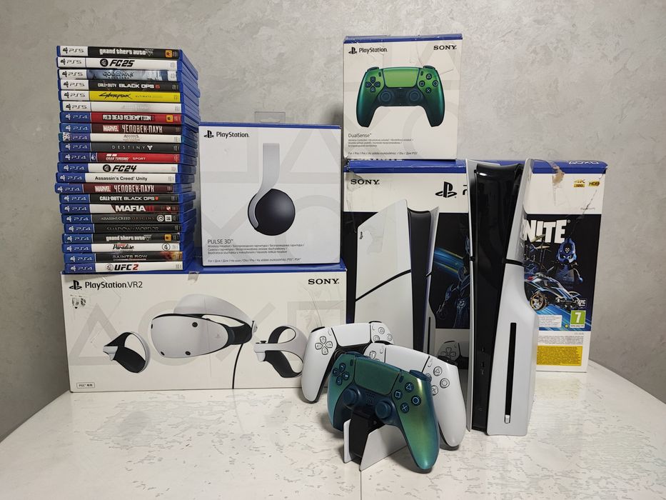 Sony PlayStation Ps5 Slim 1Tb + диск