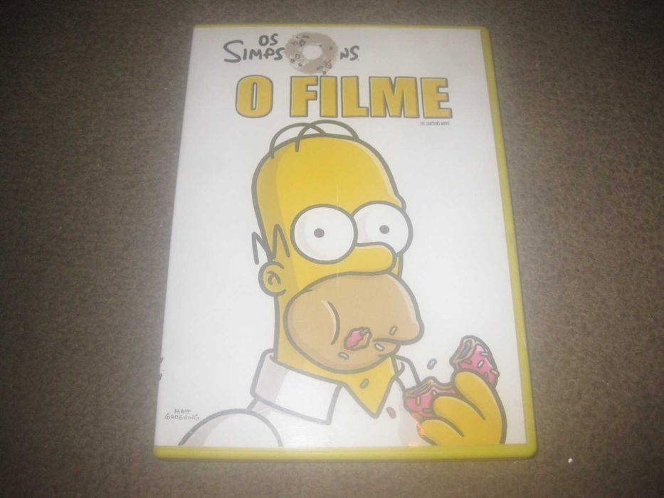 DVD "Os Simpsons: O Filme"