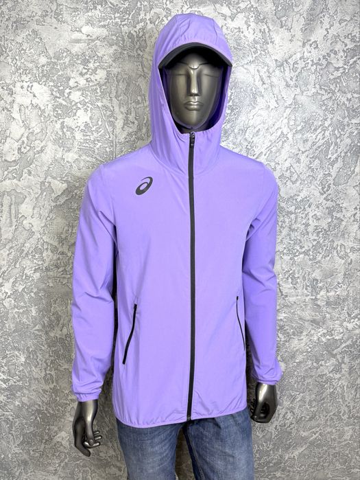 ASICS кофта ветровка S-M размер спортивная сиреневая