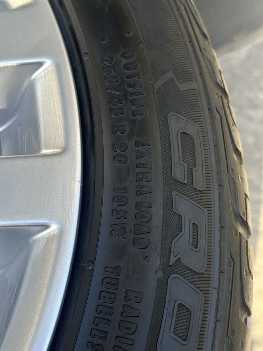 Оригінальні диски Audi 5 112 R20 та літні шини 255 45 R20 ціна за шт