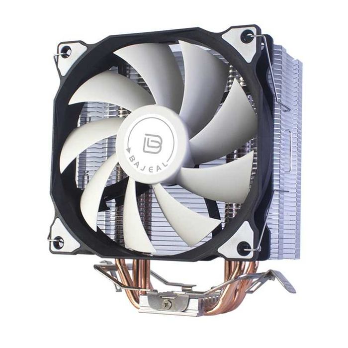 Кулер башенный Intel/AMD A400 120мм, 4 теплові трубки, 1500 об/хв, RGB
