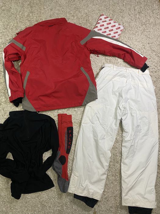 Гірськолижний костюм L-XL:лижна куртка /штани