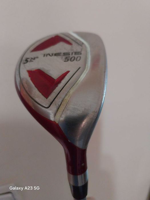 Set de golfe Inesis 500 com 4 tacos para criança