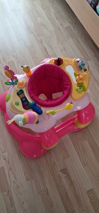 Andador Giocagiro 3 em 1 Rosa