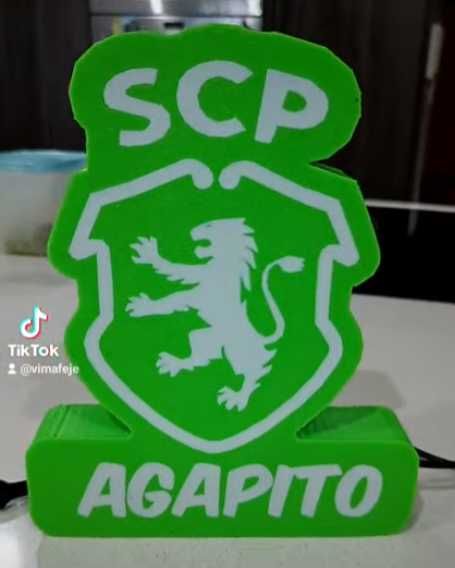 Sporting com nome e leds