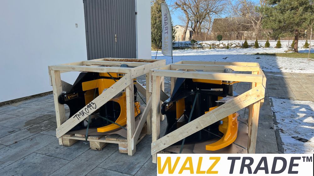 TMK  Głowica ścinkowa do drewna do koparki. Głowica do biomasy