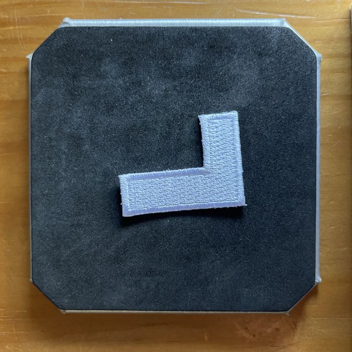 Patch’s letras costura para personalização