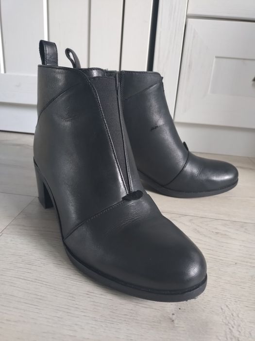 Botki Monnari / skóra naturalna / r. 37