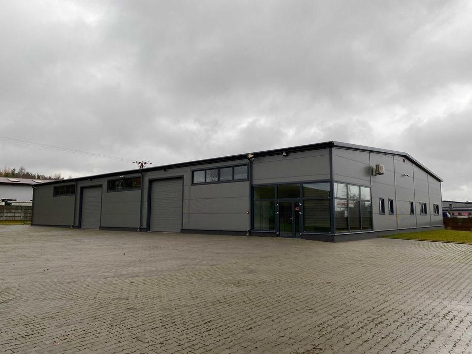 Nowa Hala magazynowa handlowa 1848 m2