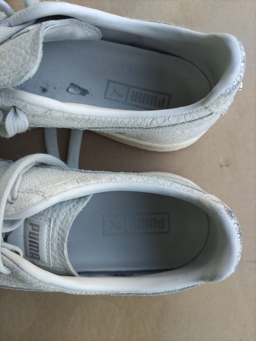 Кроссы Puma женские с крокодиловой кожи