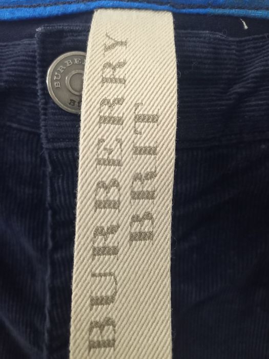 Calças bombazine homem BURBERRY tamanho 48