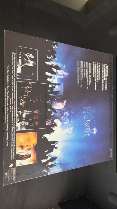 Iron Maiden Iron Maiden LP EMI Electrola 1PRESS 1980