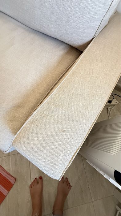 Sofá cama beige ikea