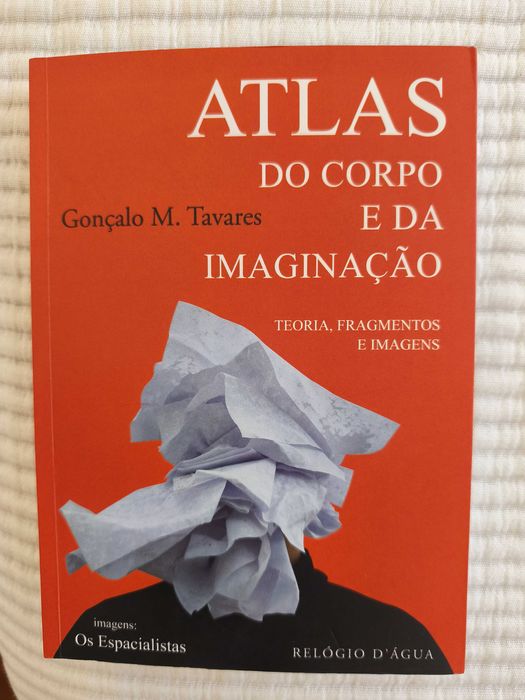 Vendo "Atlas do corpo e da imaginação" de Gonçalo M Tavares como novo