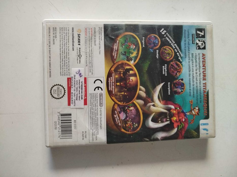 Jogo Wii - Crash of Titans