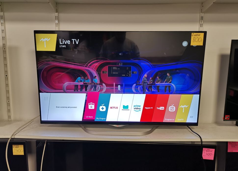 LG 49 cali 4K UHD hdr Smart WiFi DVB-T2 49UB850V gw3m telewizor