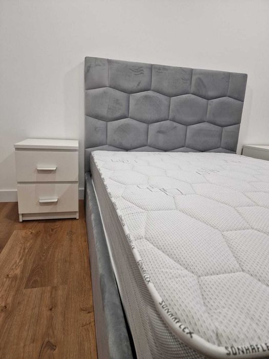 Camas De Casal Estofadas ALTA GAMA - MODELO OCTO - Top de Gama 190x140m Estrado Incluído!!