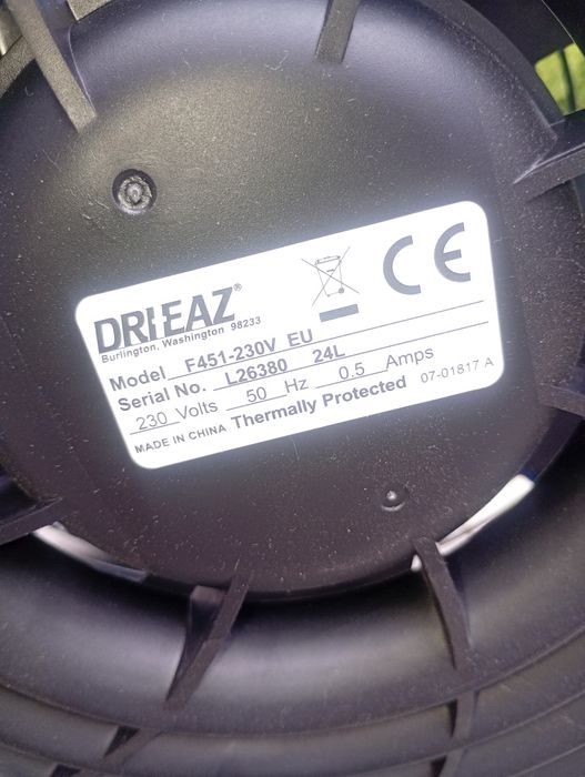 Sprzedam wentylatory suszące drieaz