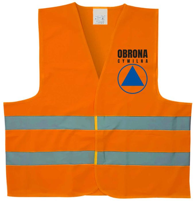 kamizelka odblaskowa obrona cywilna, kamizelka obrona cywilna
