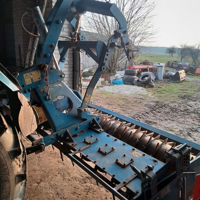 Brona wirowa agregat aktywny uprawowo siewny Rabewerk 3 metry