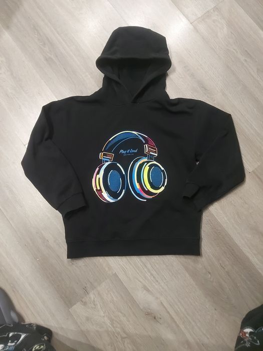 Черный худи next