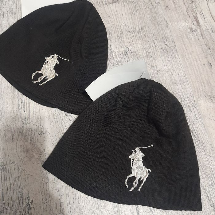 Brązowa czapka Ralph Lauren
