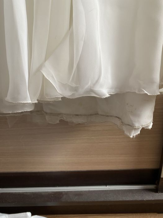 Kremowa Suknia ślubna