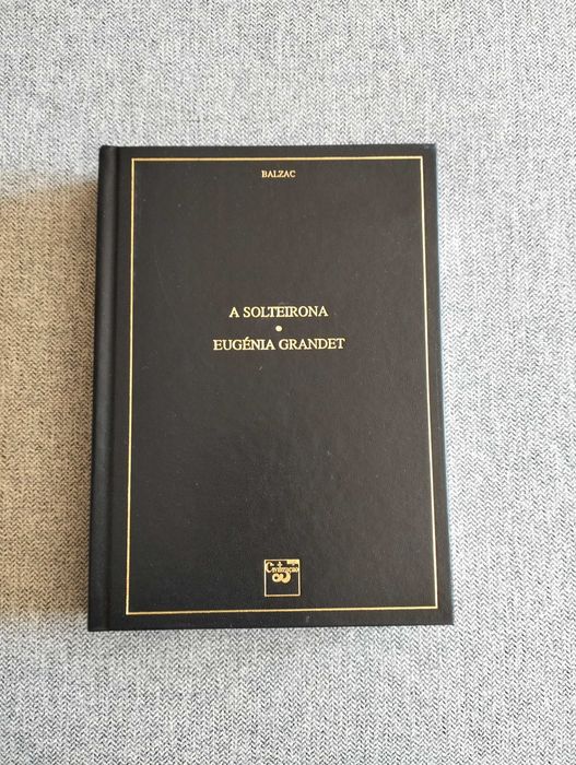 Livro duplo "A solteirona" e "Eugénia Grandet" de Honoré de Balzac