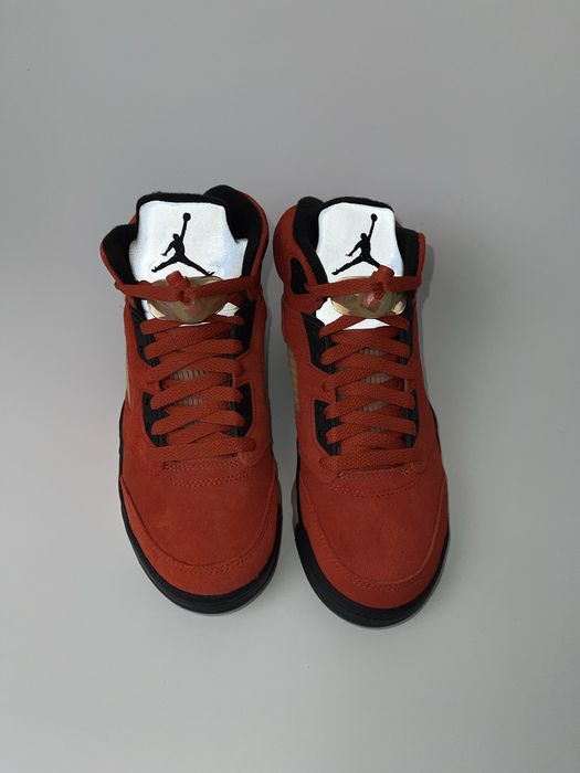 Оригинал Nike Air Jordan 5 Retro Dunk On Mars (DD9336 800) замшевие