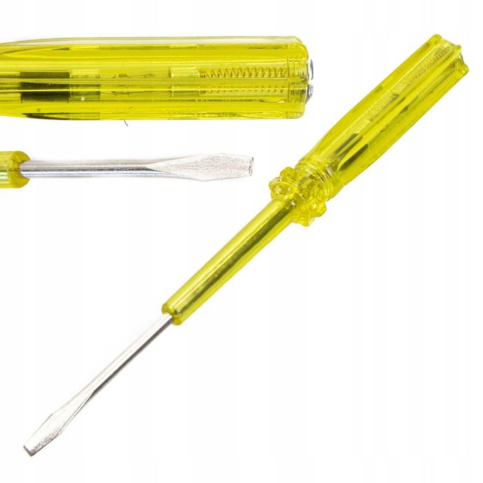 tester napięcia próbnik napięcia śrubokręt wkrętak neonówka 100v 230v