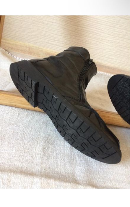 Чорні, шкіра, зимові черевики,люкс бренд bally