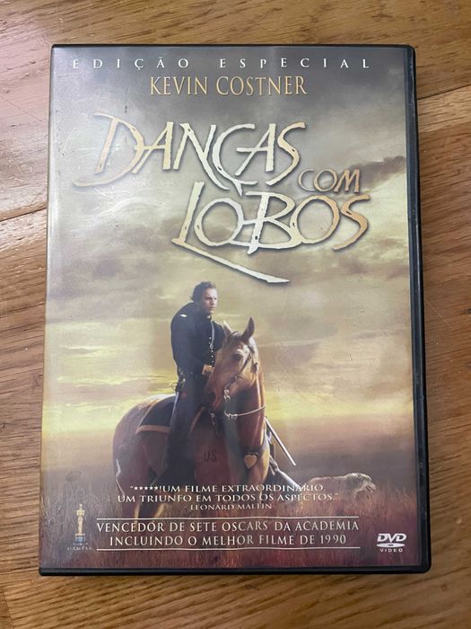 DVD Danças com Lobos de Kevin Costner, vencedor 7 oscars