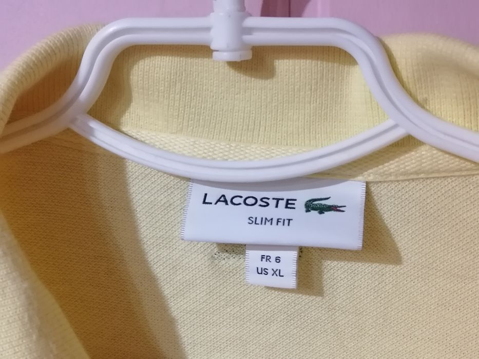 Фирменное поло  Lacoste