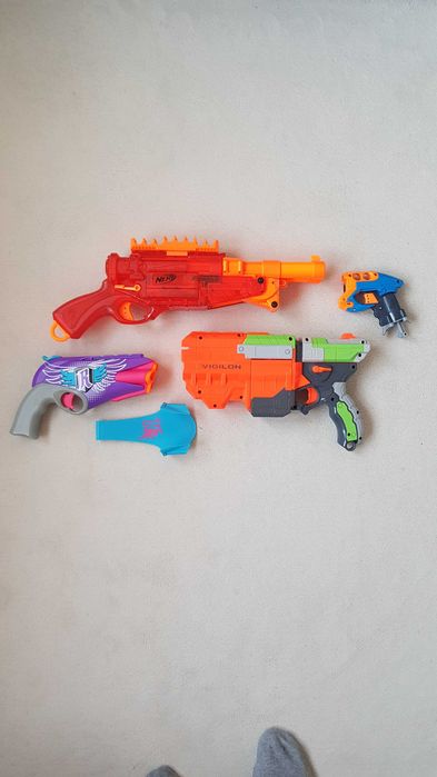 Conjunto Nerf com balas