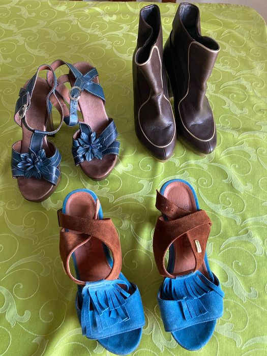 Botas de marca  Zilian e moow