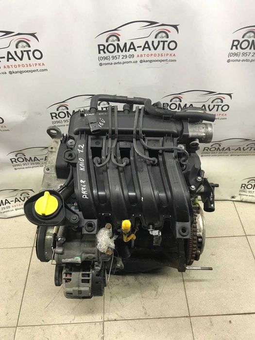 Мотор Renault 1.2 D4F G722 Двигун взборі Двигатель  Renault