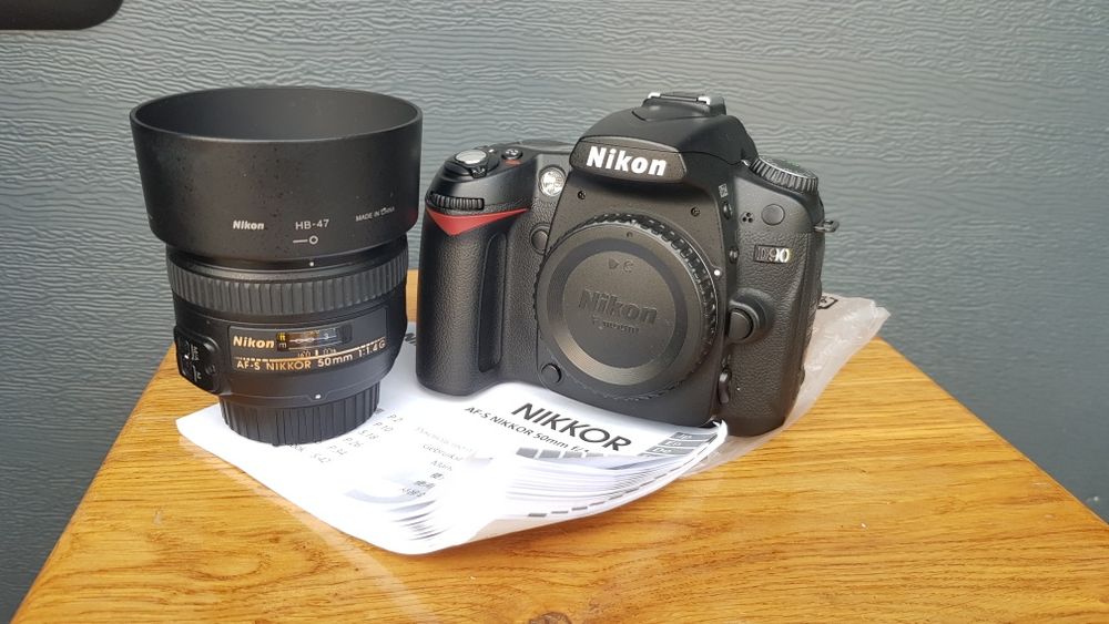 Шикарний Nikon D90  8k.+50 1.4G